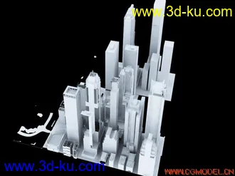 3D打印模型一个非常大非常大的场景的图片