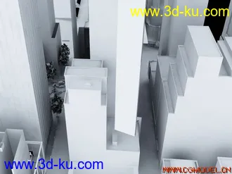 3D打印模型一个非常大非常大的场景的图片