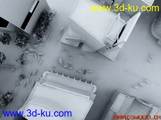 3D打印模型一个非常大非常大的场景的图片