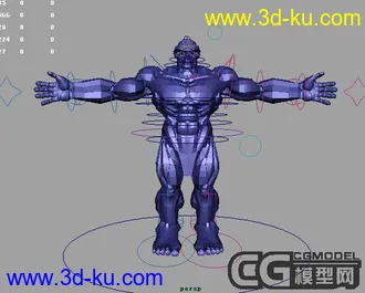 _超强肌肉人模型_的图片