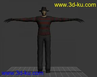 3D打印模型Freddy Kruege的图片