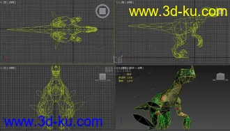 3D打印模型小恐龙的图片