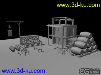 3D打印模型酒店的图片