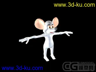 3D打印模型可爱老鼠！！的图片