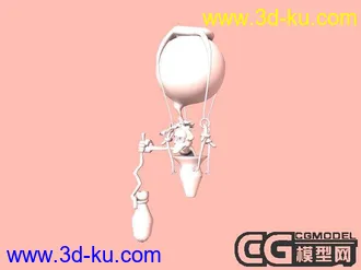 很可爱的卡通模型的图片