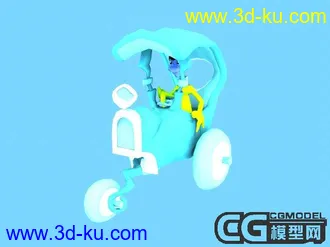 很可爱的卡通模型的图片