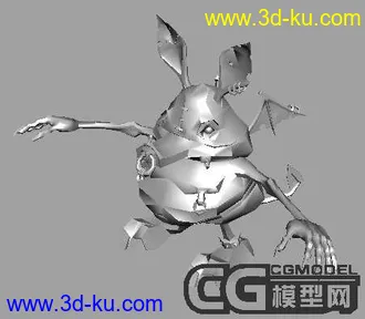 MAYA动物模型的图片