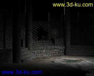 3D打印模型怀旧场景的图片