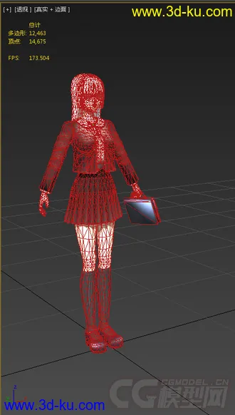 3D打印模型一些卡通MM的图片