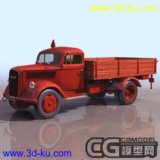 3D打印模型重型卡车的图片