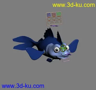 3D打印模型orgie 2鱼的图片