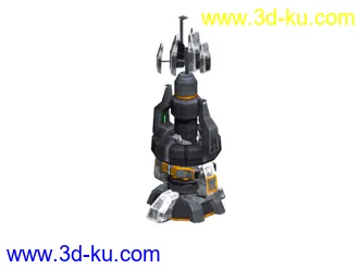 3D打印模型星际争霸2——人族建筑的图片