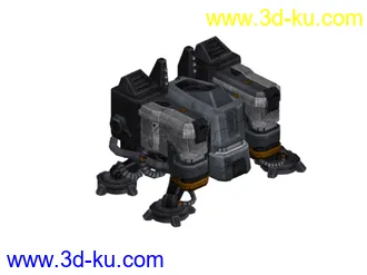 3D打印模型星际争霸2——人族建筑的图片