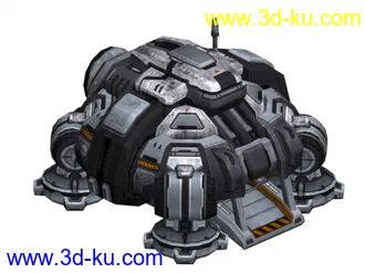 3D打印模型星际争霸2——人族建筑的图片