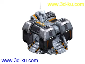 3D打印模型星际争霸2——人族建筑的图片