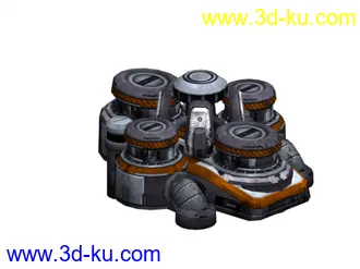 3D打印模型星际争霸2——人族建筑的图片