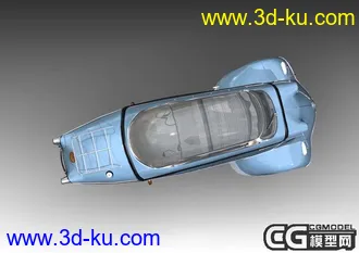 3D打印模型梅塞施米特（Messerschmitt）式三轮汽车的图片