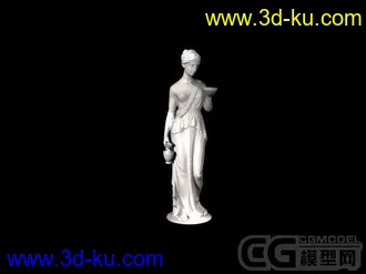 3D打印模型女神的图片