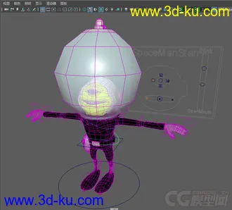 3D打印模型一只眼的图片