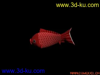 3D打印模型鱼精灵的图片