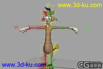 3D打印模型卡通老猫的图片