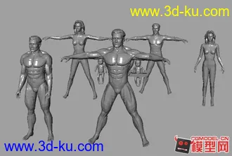 3D打印模型老外的图片