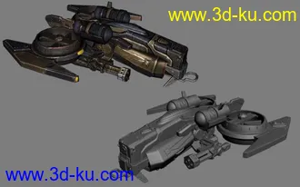 3D打印模型【高手作品】次世代飞船的图片
