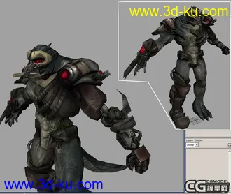 经典虚幻模型集合 仅供参考学习的图片