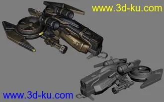 3D打印模型修改后的次世代UDk引擎道具的图片