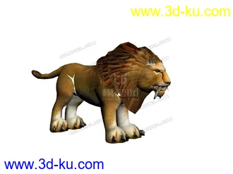 3D打印模型狮子的图片