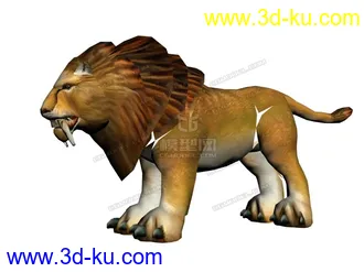 3D打印模型狮子的图片