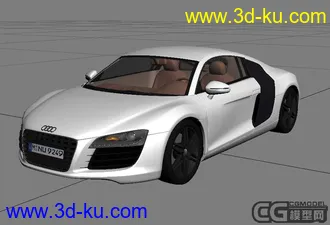 3D打印模型AUDI R8的图片