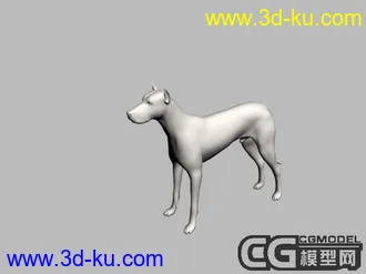 3D打印模型一只小狗的图片