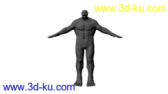 兽人maya模型的图片