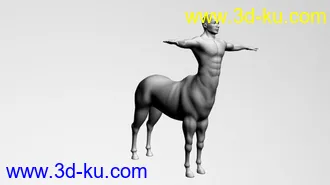 3D打印模型半人马练习的图片