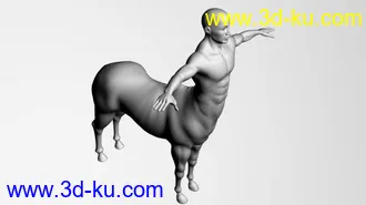 3D打印模型半人马练习的图片