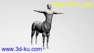 3D打印模型半人马练习的图片