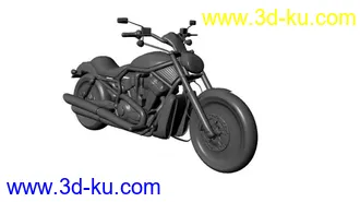 3D打印模型摩托车的图片