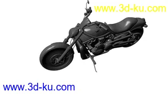 3D打印模型摩托车的图片