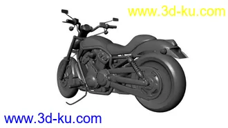 3D打印模型摩托车的图片