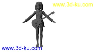 3D打印模型卡通女娃娃的图片