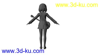 3D打印模型卡通女娃娃的图片