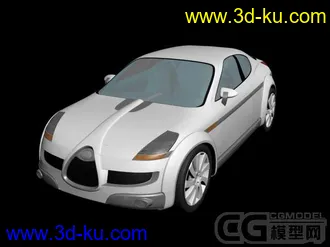 3D打印模型跑车的图片