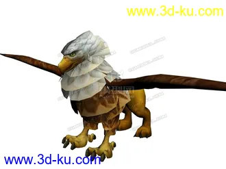 3D打印模型狮身雄鹰的图片