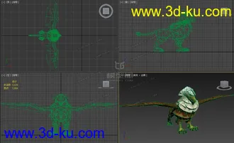 3D打印模型狮身雄鹰的图片