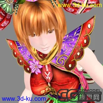 欲望格斗美女神代由羅模型大家分形（带材质带衣服和武器）的图片