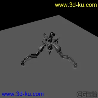 3D打印模型机甲狂龙 nurbs建模的图片