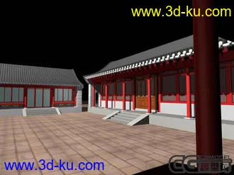收集的几个古建亭子的模型的图片
