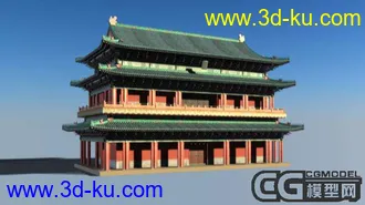 德胜门模型的图片