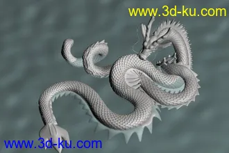 3D打印模型很牛很缠绵的龙（高模哦）的图片